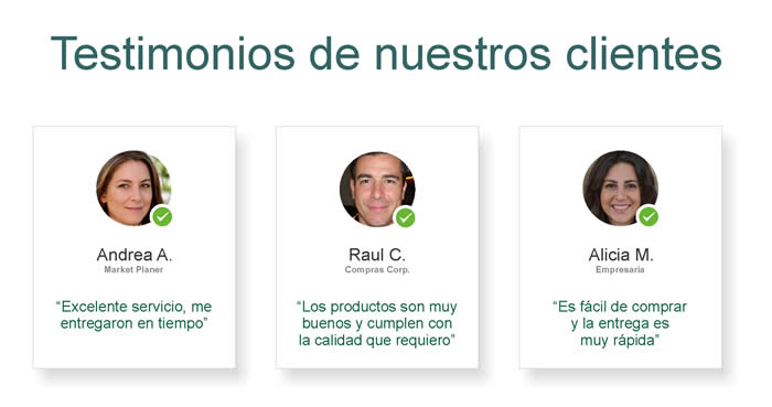 Testimonios compras Gelpublicite 2019