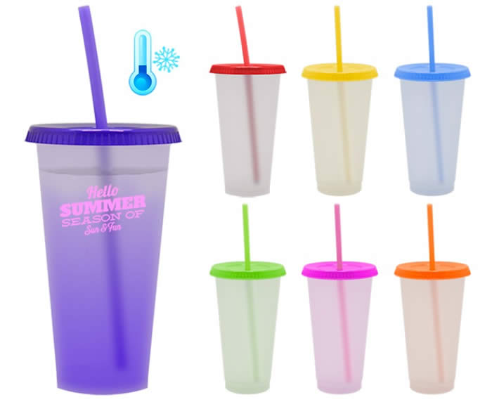 VASO PROMOCIONAL QUE CAMBIA DE COLOR SNOW A2770